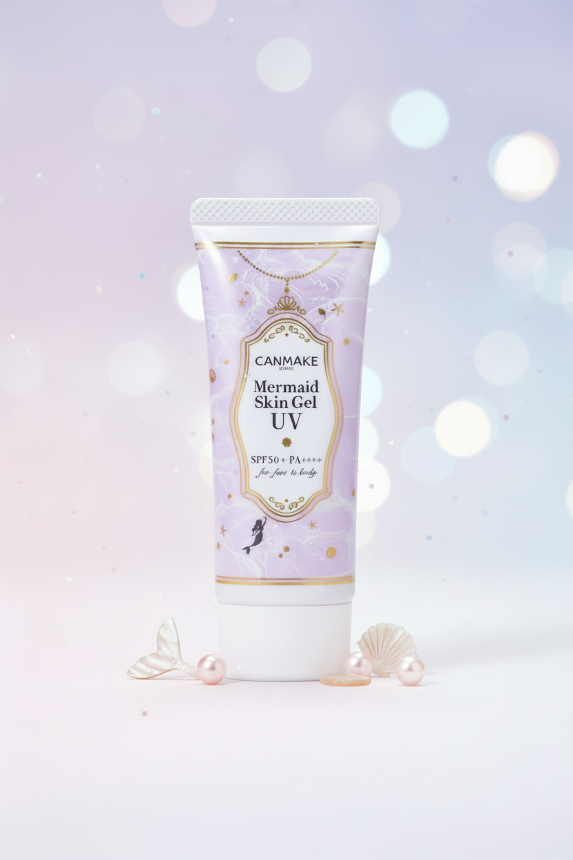 CANMAKE Mermaid Skin Gel UV Sunscreen SPF 50+ PA++++ (40g)