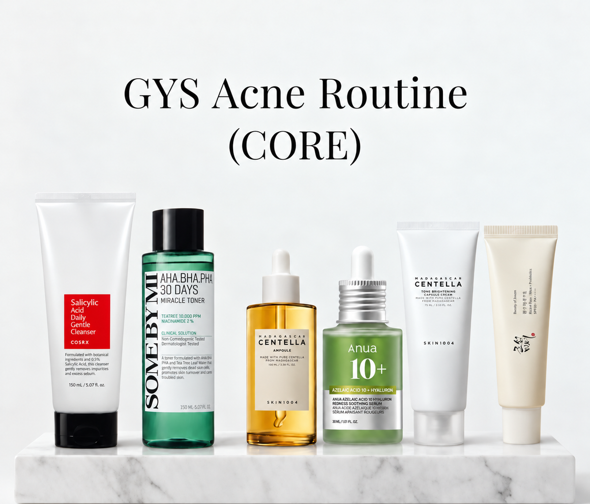 GYS Acne Routine (CORE)