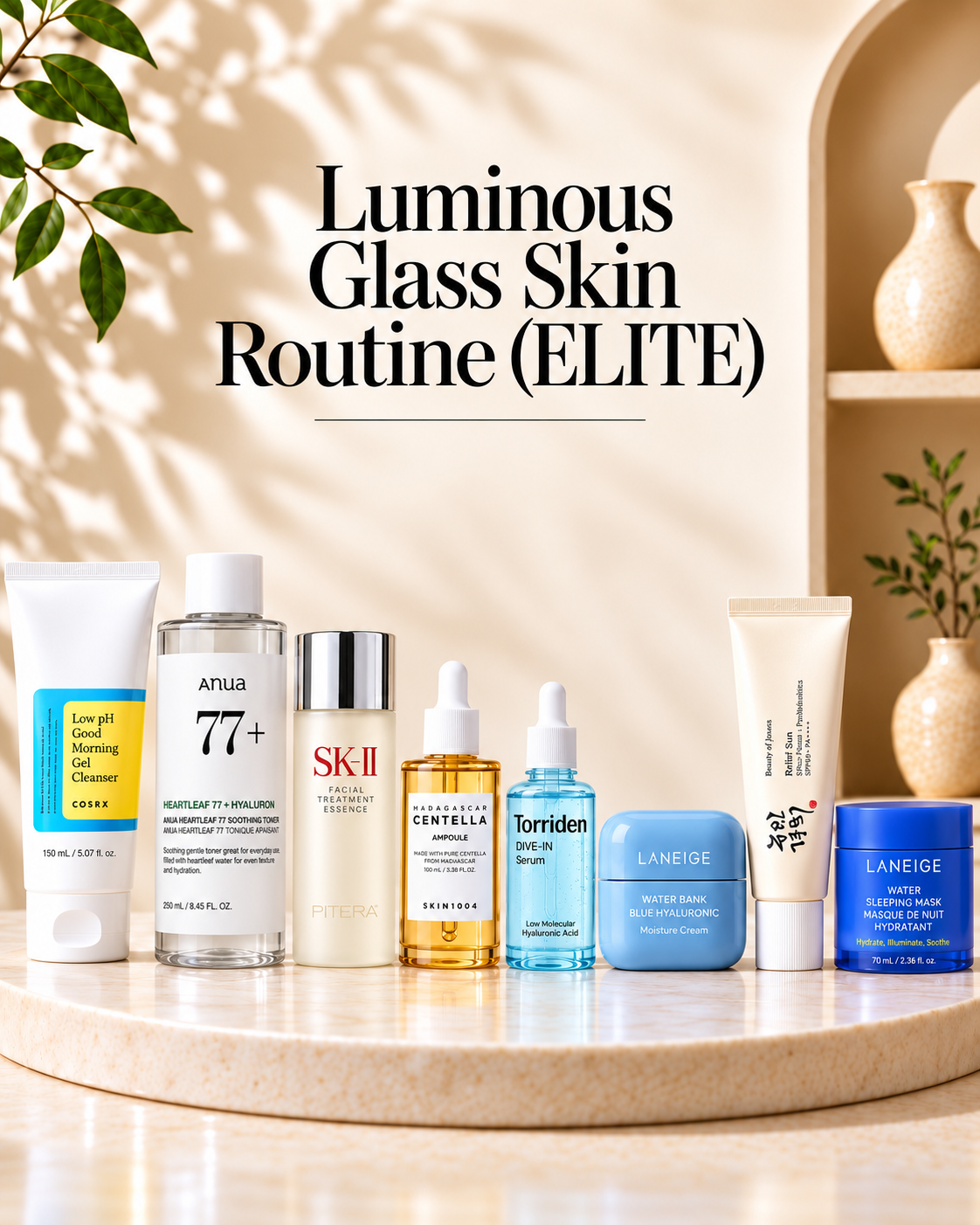 Luminous Glass Skin Routine (ELITE)