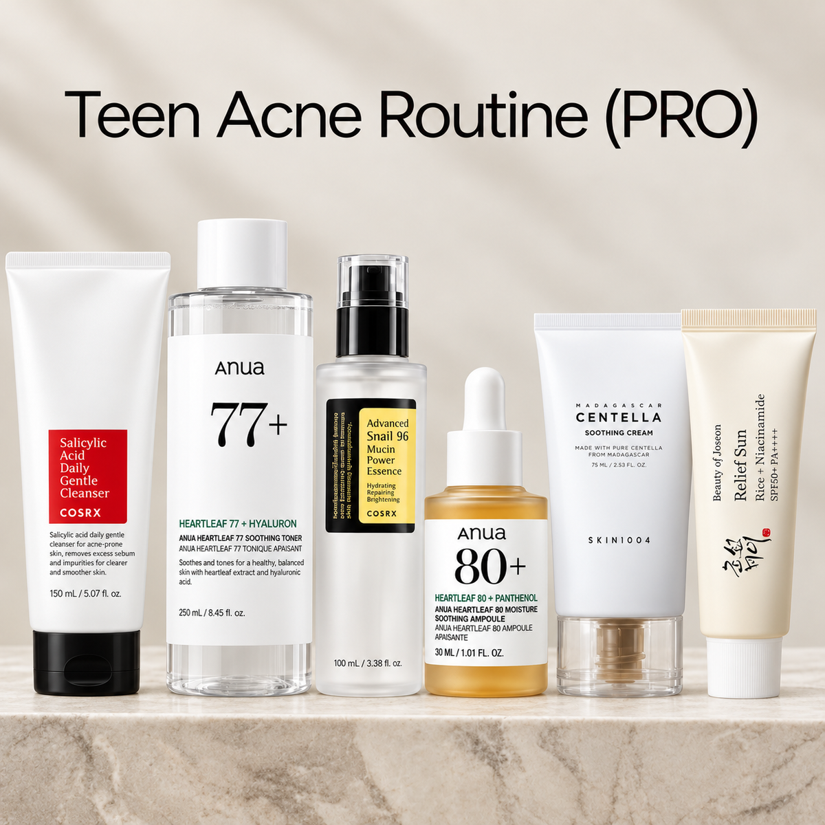 Teen Acne Routine (PRO)