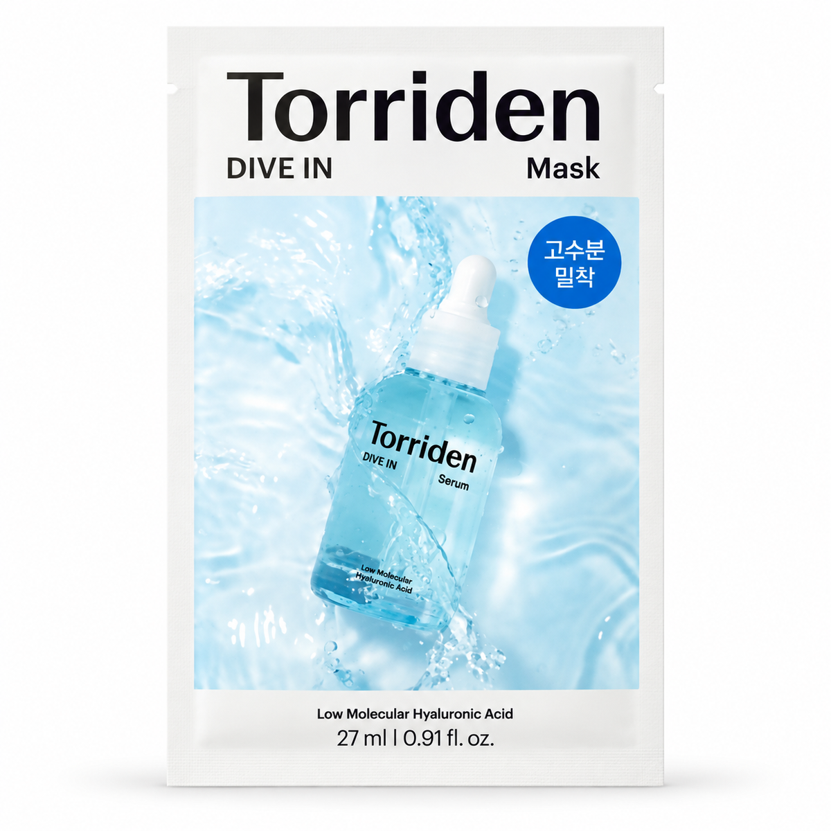 Torriden DIVE IN Low Molecular Hyaluronic Acid Mask – 1 Sheet (27 mL)